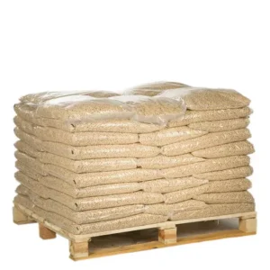 Halbe Palette Giant Flames Holzpellets 35 Säcke x 15 kg (525kg)