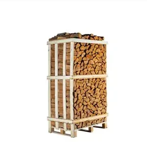 Palette Eichenkaminholz gespalten kammergetrocknet 33cm