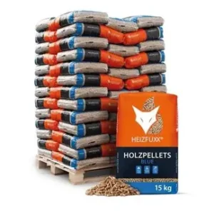 Palette Giant Flames Holzpellets 65 Säcke x 15 kg (975 kg)
