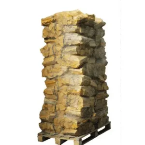 88 Netze Kammergetrocknetes gespalten Birke Brennholz 25cm