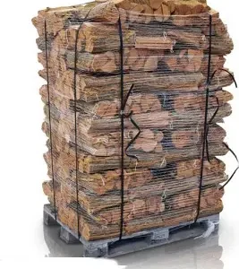 88 Netze kammergetrocknetes gespalten Erle Brennholz 25cm